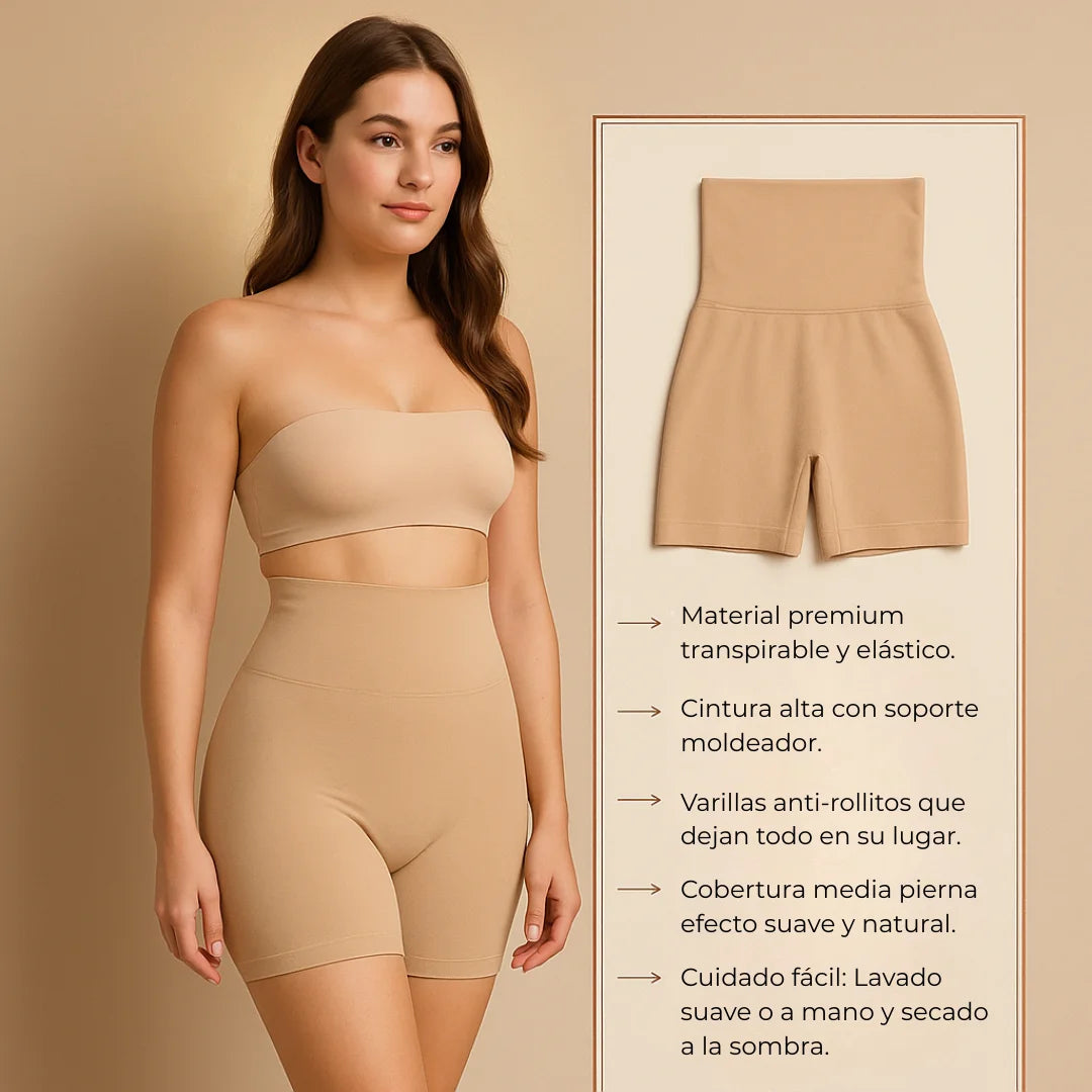 3x1 Body Reductor + Short Faja Moldeador Rose™ de REGALO