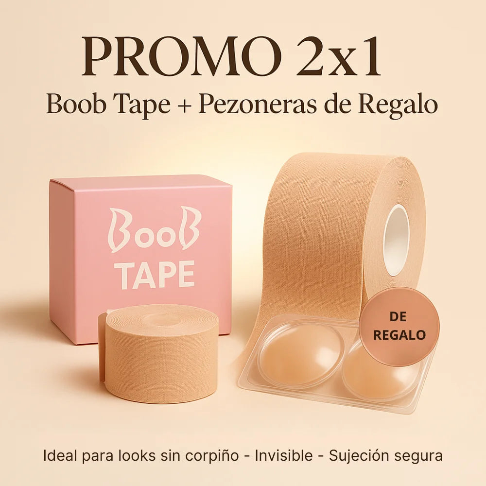 2x1 | Boob Tape + Pezoneras de REGALO