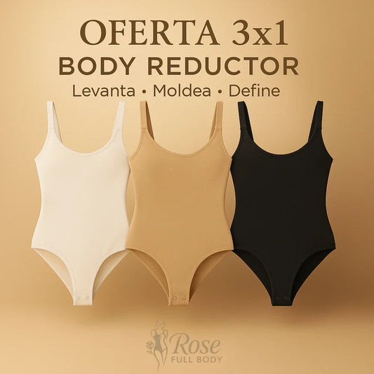 Pack 3x1 Body Reductor Rose™